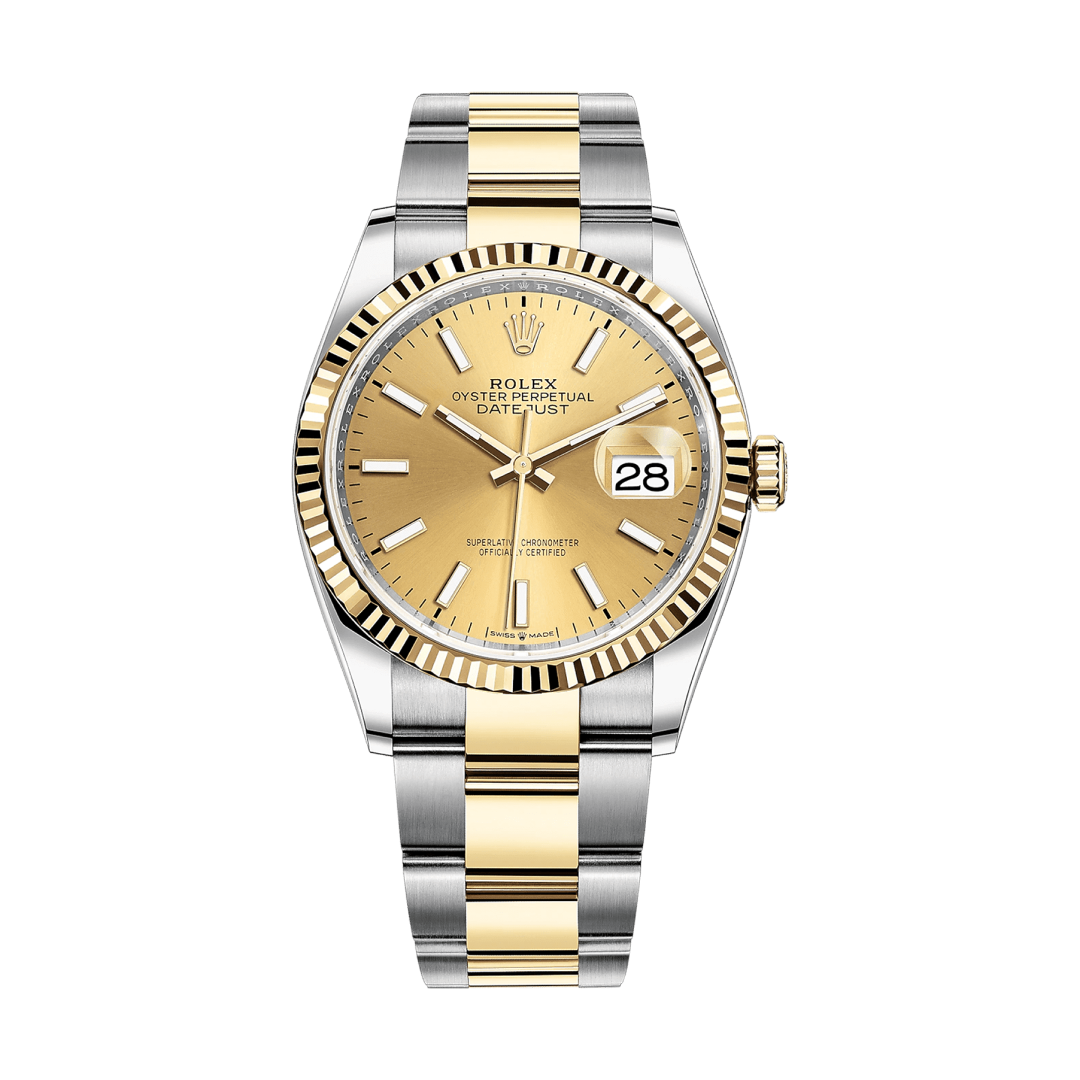 Datejust 41 Champagne Baton Oyster