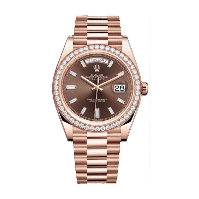 Day-Date 40 Choco Baguette RBR