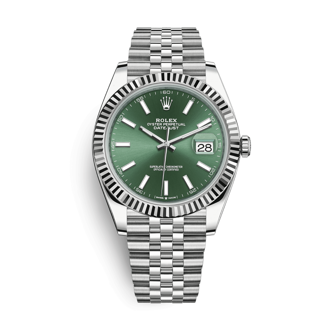 Datejust 41 Mint Green Oyster